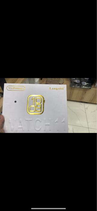 V11 Pro Max смарт сағат — жаңа, толық комплект