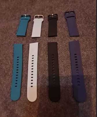 ПРОМО Нови 20 мм каишки часовник straps 20 mm перфорирани плътни USA