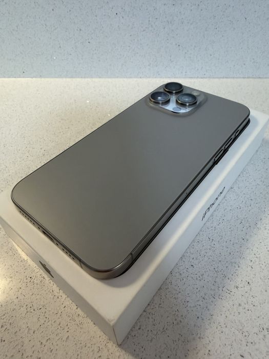 iPhone 15 Pro Max , Natural Titanium, 512GB