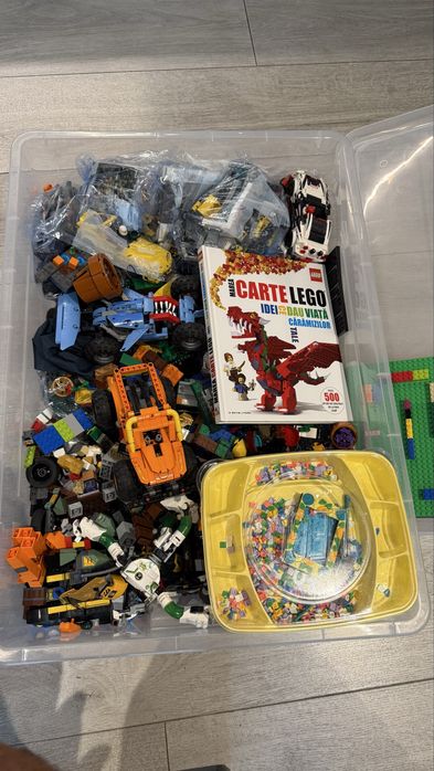 Lego diverse cu carte de idei constructie