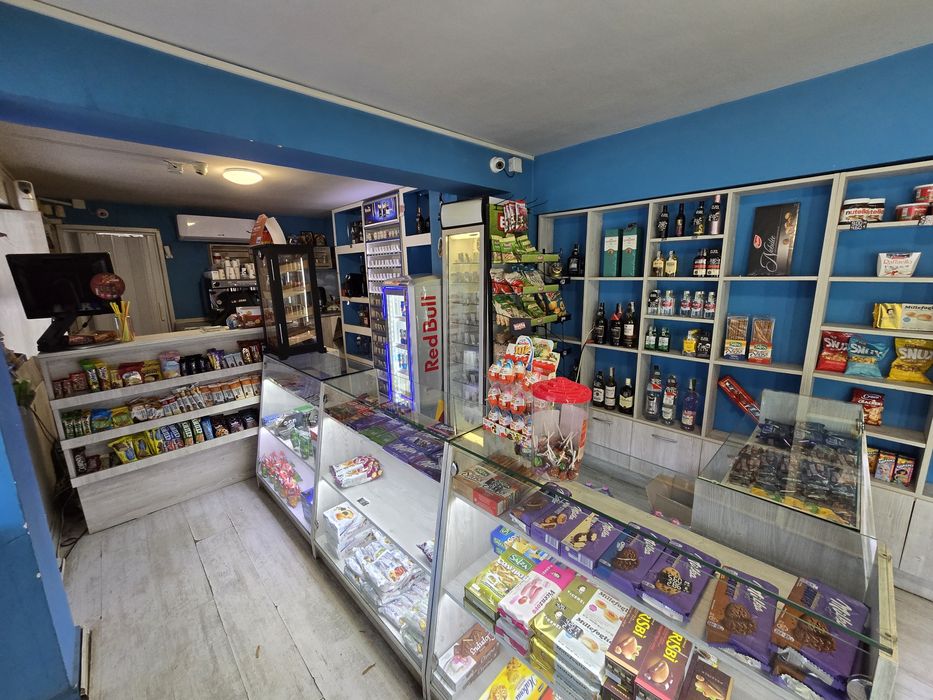 Цялостно оборудване за магазин /алкохол и цигари/