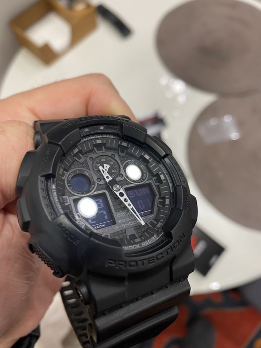 Часы G-SHOCK GA-100-1A1DR черные