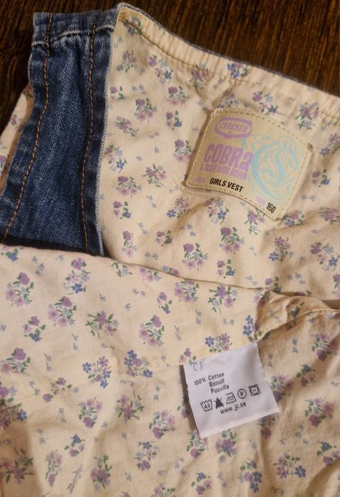 Vesta denim fete