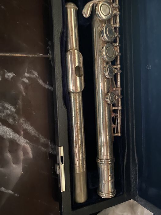 Посребрена флейта Thomann