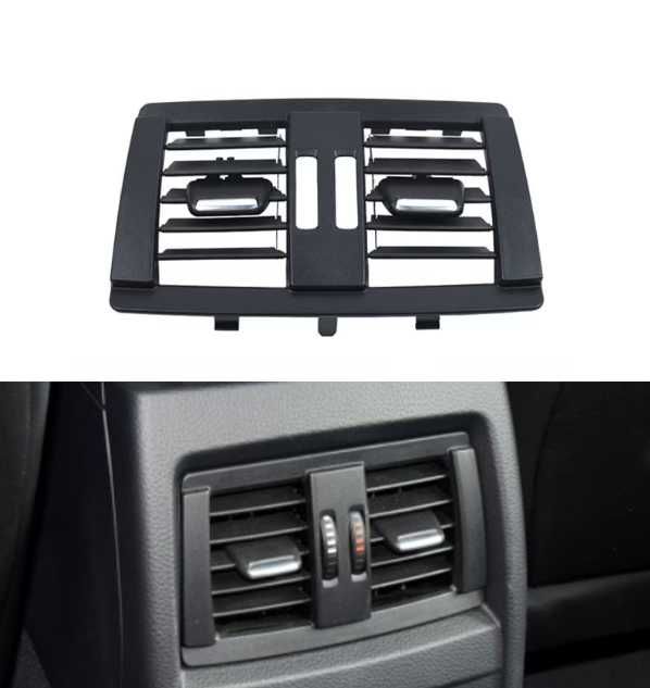 Заден въздуховод BMW 3 F20 F30 черно с хром Standart model БМВ Ф20 Ф30