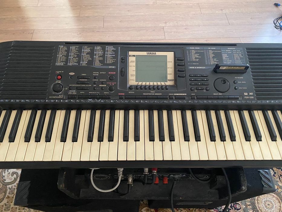 Клавиши ЯМАХА-PSR-530