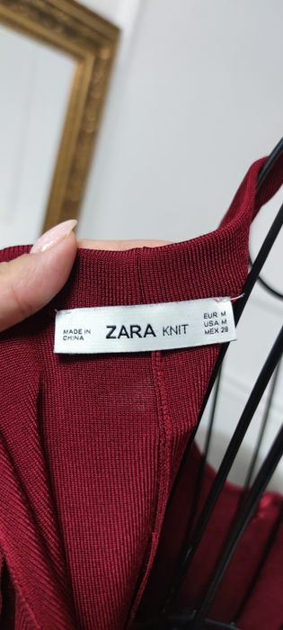Гащеризон от стегнато плетиво на Zara, размер M