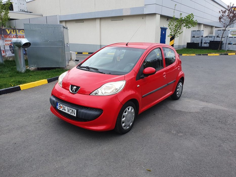 Ocazie Peugeot 107 an 2009 benzina 998 km reali 132k unic proprietar stare impecabilă