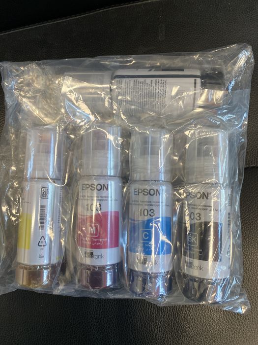 Epson 103 мастило оригинал CMYK + black