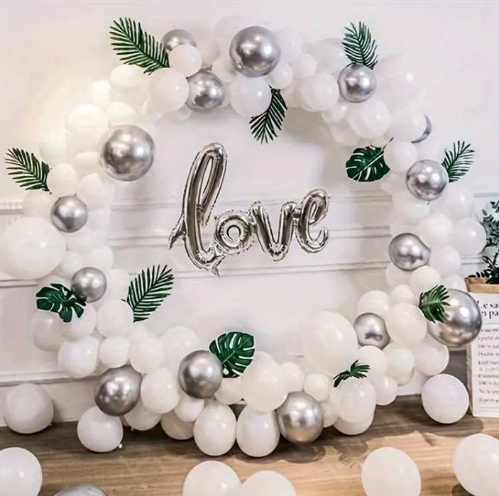 Сглобяема разглобяема арка за партита, сватби, събития диаметър 180см