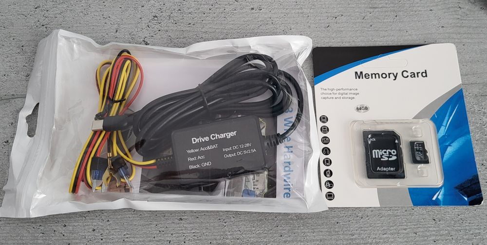 Camera de bord 70mai M310plus2K + kit supraveghere parcare + card 64GB