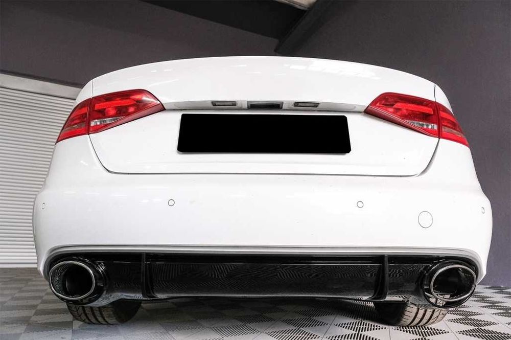 Difuzor Bara Spate si Tobe Audi A4 B8 Facelift (2012-2015) Sedan Avant RS4 Look