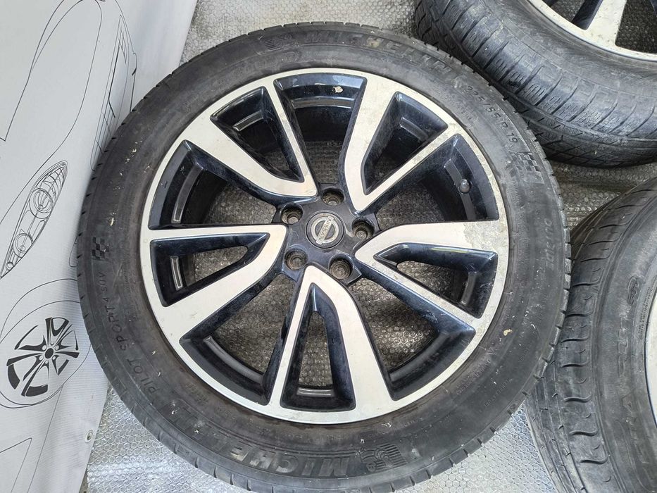 Set 4 Jante Aliaj R19 5x114.3 Nissan X-Trail / Qashqai / Dimensiune 19x7J (12A)