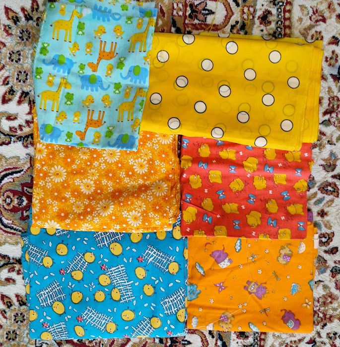 Ткань разная новая