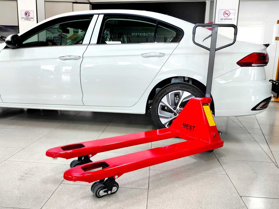 Рохля транспалет  3000кг (кора резина балонлиг)