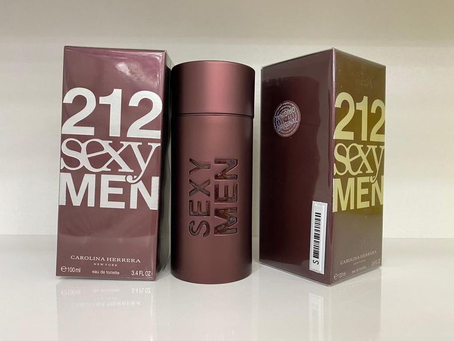 Оригинал ! Carolina Herrera 212 Sexy EDT 100мл.