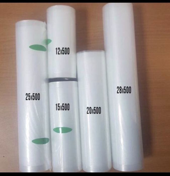 Вакуумные пакеты в рулонах.