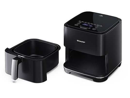 Нов фритюрник с горещ въздух Air Fryer Sharp 5.5 литра