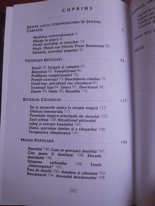 RARA,Magia si fiintele fantastice din arhaicul romanesc,vraji,farmece