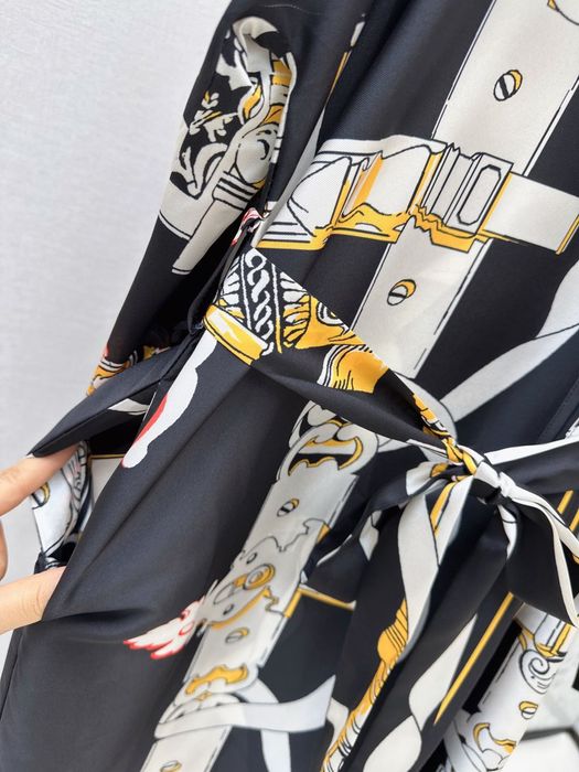 Платье Hermes шелк