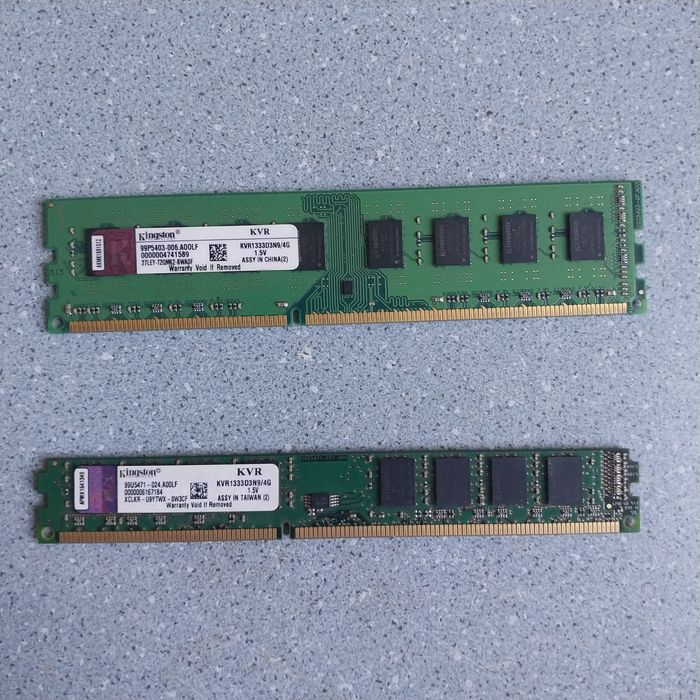 Продам озу ddr3 1333 kingston