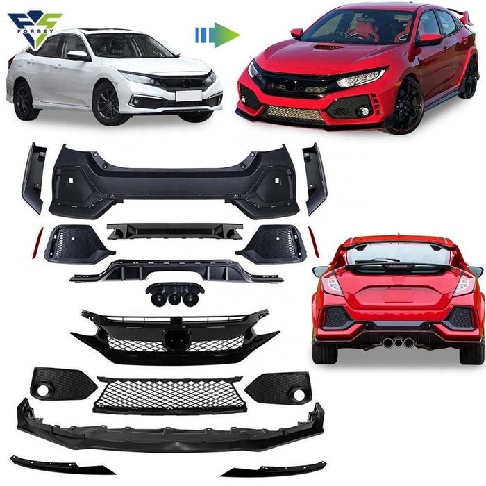 Honda Civic 2017+  рестайлинг под ключ +запчасти (Китай)