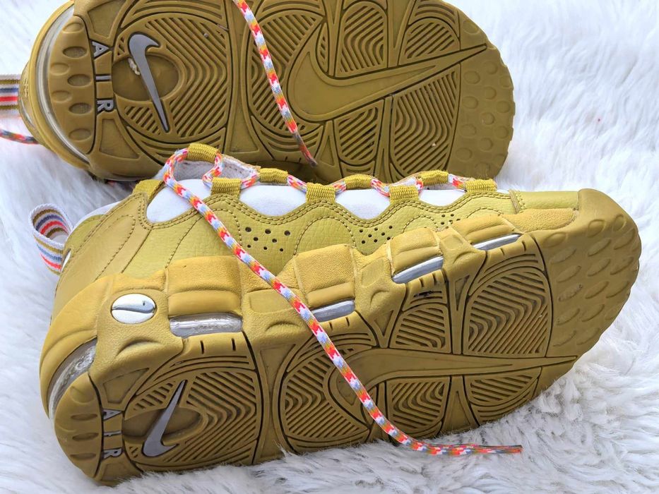 Nike Air More Money естествена кожа оригинални дамски сникърси 38.5 но