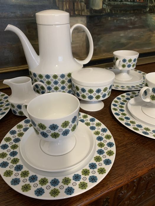 Serviciu mic dejun rosenthall anul 1962 design Tapio Wirkkala