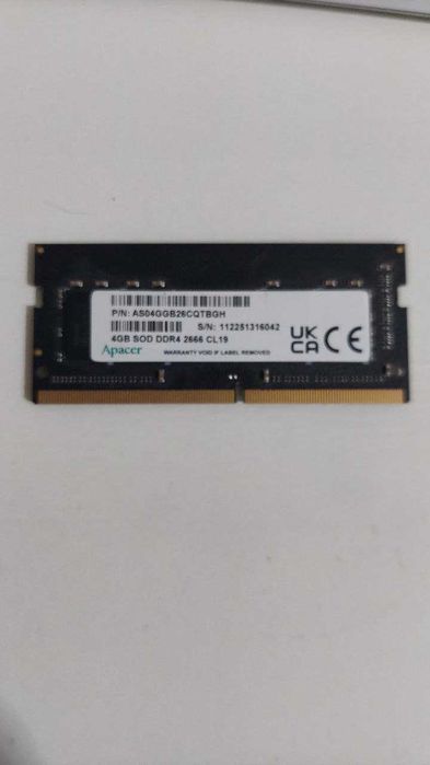 ОЗУ Apacer 4gb SODimm