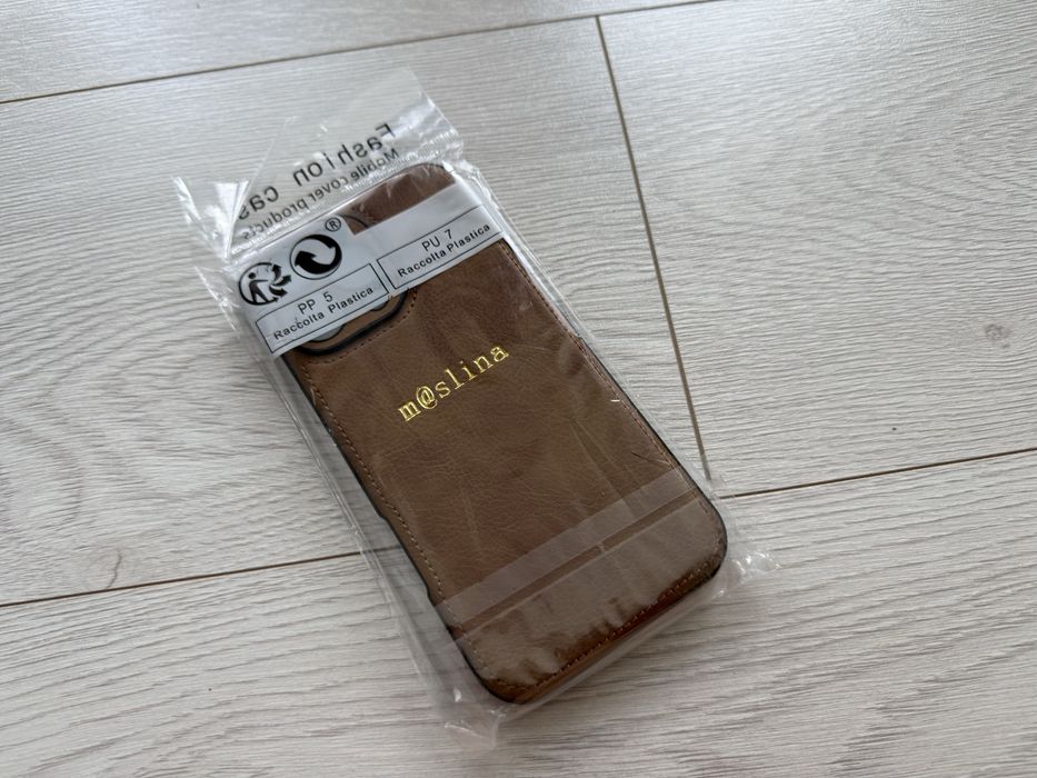 Husa Iphone 16 Pro Max piele autentica premium - noua sigilata