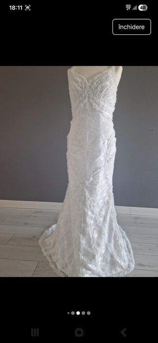 Rochita albă mireasa-cununie