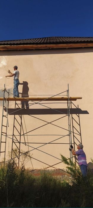 Покраска, вытяжка стен и потолков