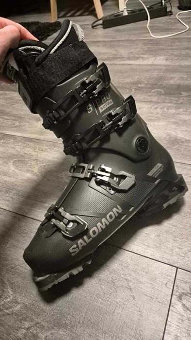 Clapari Salomon S/Pro Supra 100 GW black/dark grey met./black 45-45.5