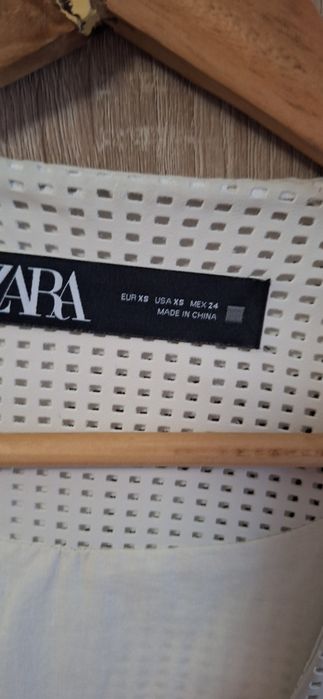 Яке Zara изкуствена кожа