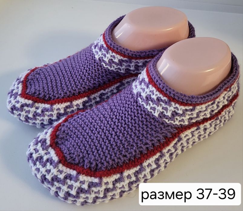 Продам тепленькие вязанные следки.