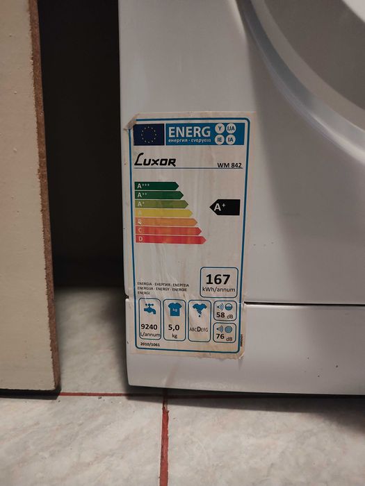 Mașină de spălat rufe Luxor