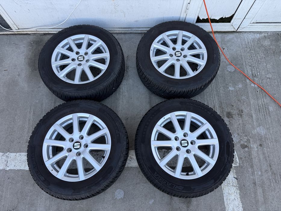 Jante Aluminiu Seat Ateca Anvelope Iarna  215 60 16