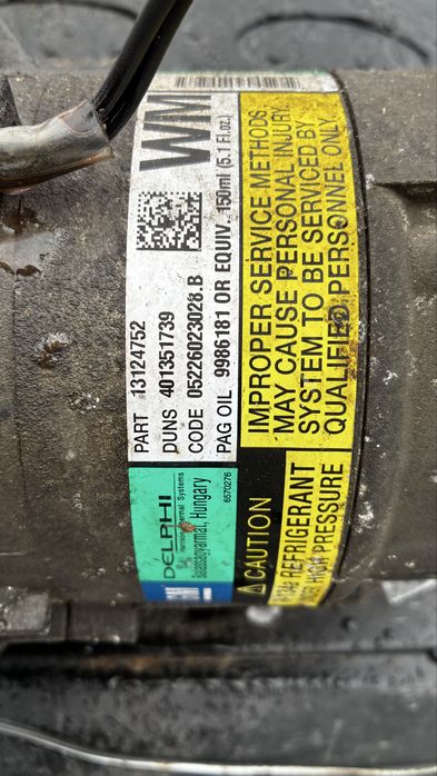 Компресор климатик Opel Zafira B Astra H