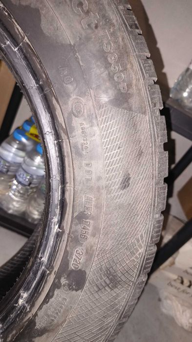 Зимни гуми Continental Winter Contact TS850P 215/65/17 99H SUV на три сезона, 7 000км.
