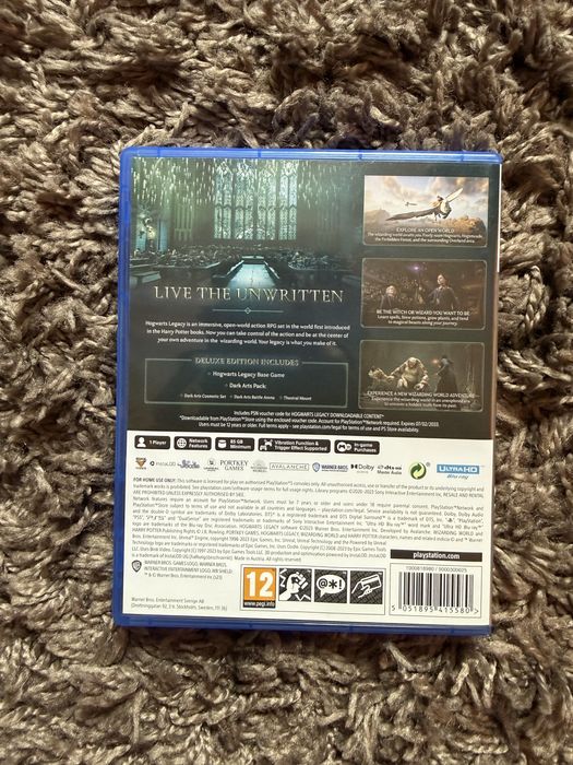 Hogwards legacy deluxe ps5 игра