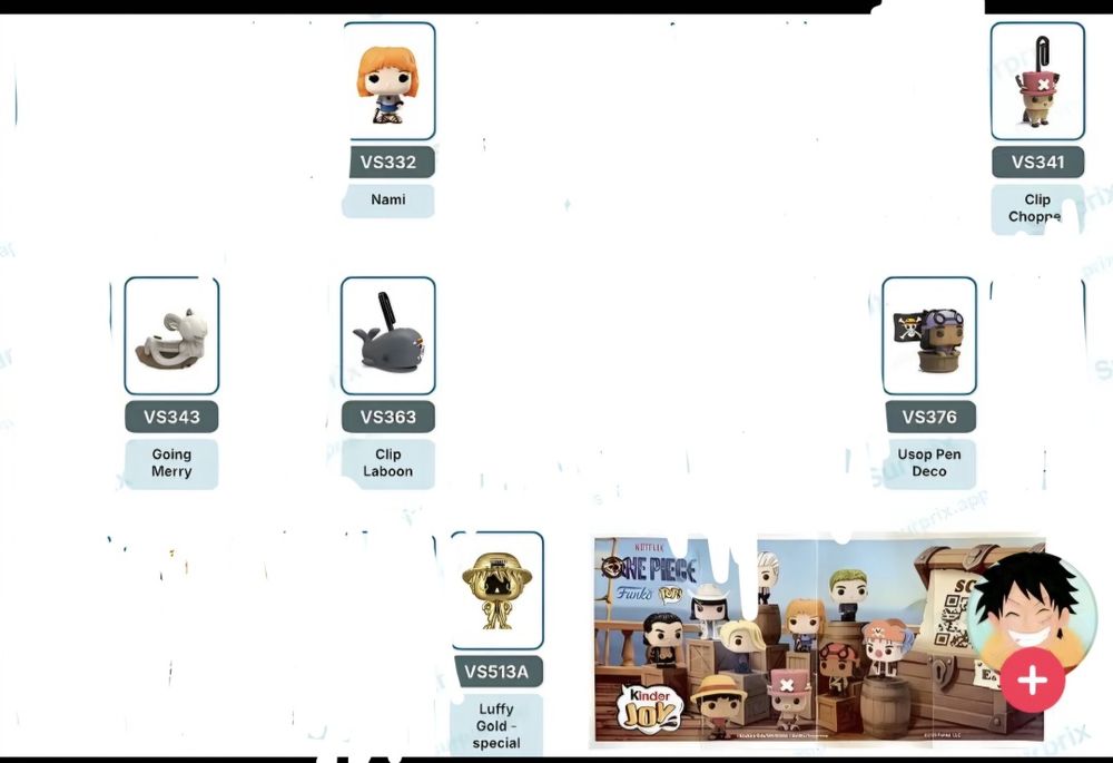 Kinder one piece киндер ван пис
