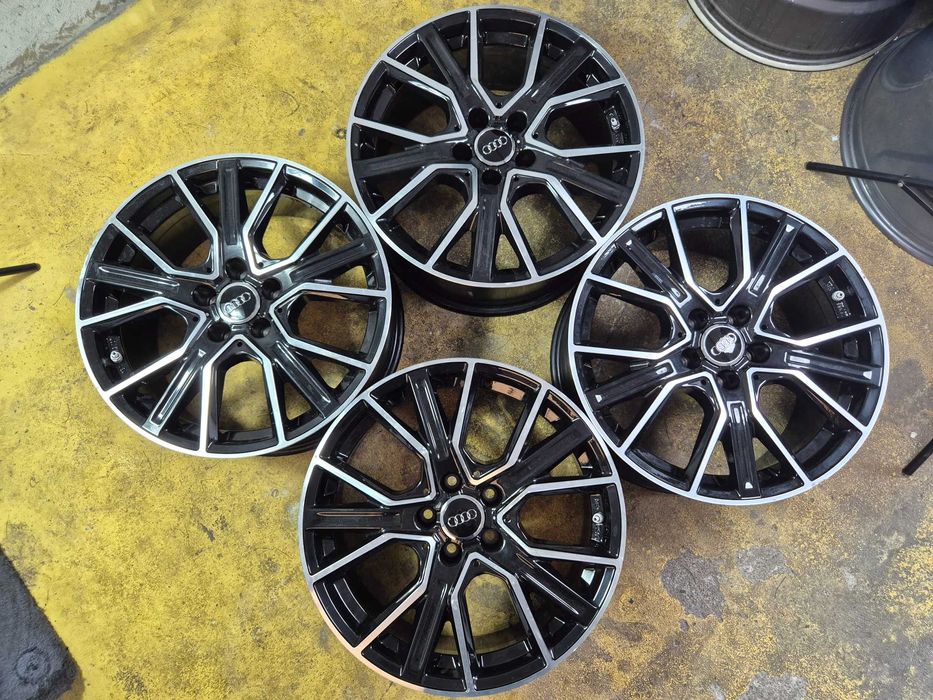 4 Jante Aliaj 5x112 18'' 8J ET 30 - Dedicate AUDI A3 8P 8V 8Y S3 RS3 Q3 RSQ3 A4 S4 A5 S5 A6 A7 A8 Q2 - CA UNELE NOI