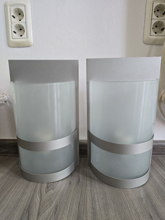Set aplice Brilux argintii