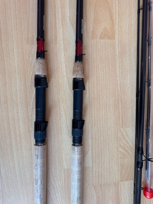 Lanseta DAIWA NINJA X Feeder NEW, 3.90m, 150g + Mulineta DAIWA N'ZON Distance 25