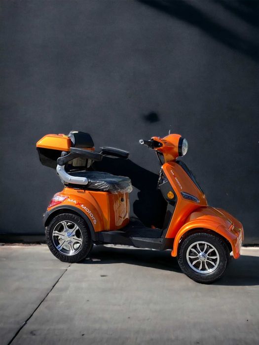 Електрическа четириколка FM4-LUX 1500W-ORANGE с 2 години гаранция