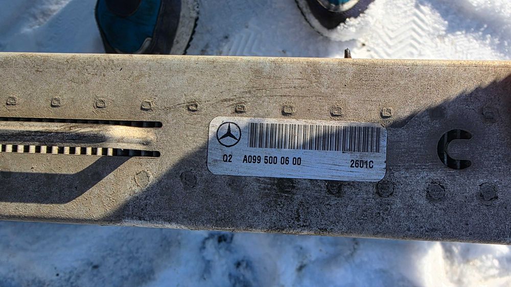 intercooler Mercedes A0995000600 W166 ML350 GLE350