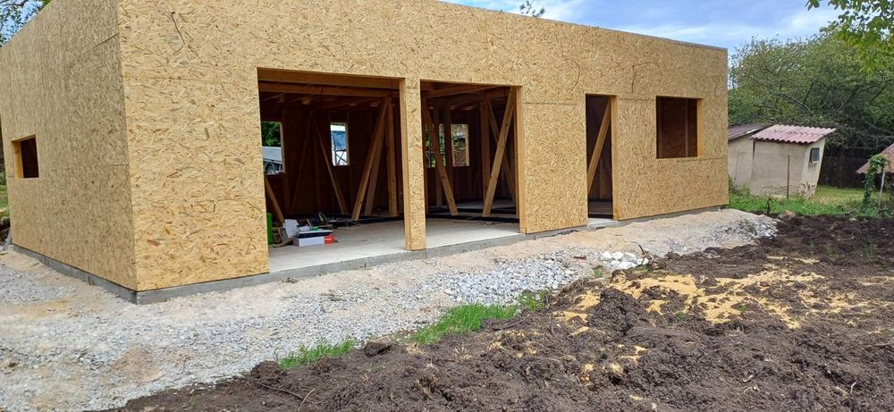 Модерни къщи с дървена конструкция