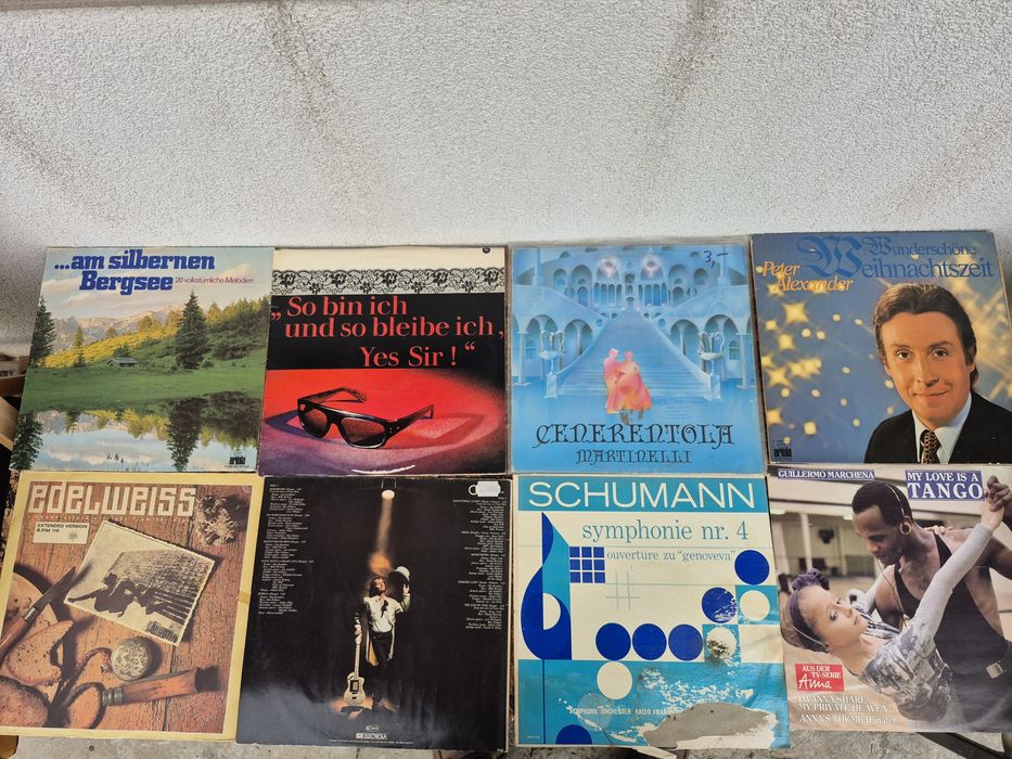 Vând 150LP Discuri Vinil colectie muzica clasica compozitori celebrii