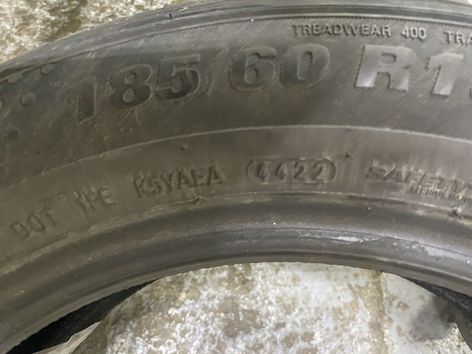 Set 2 anvelope vara 185/60R15 Kumho EcoWing ES31 84H