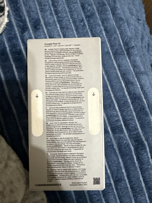 Google pixel 10 256gb